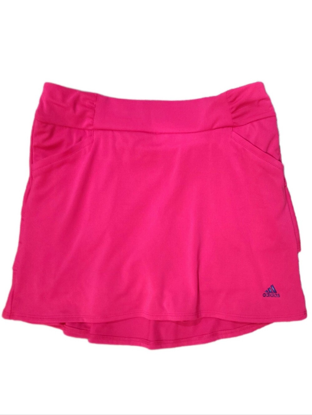 Adidas PINK Girls Ruffled Golf Skirt Skirt Mini Skirt Golf Tennis Lolly M 11-12